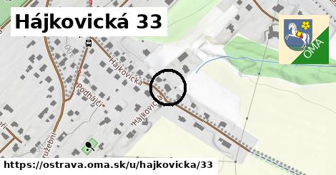 Hájkovická 33, Ostrava