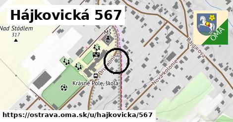 Hájkovická 567, Ostrava