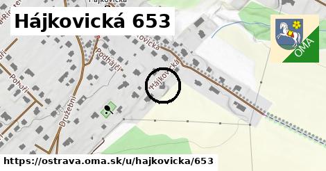 Hájkovická 653, Ostrava