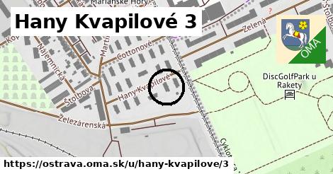 Hany Kvapilové 3, Ostrava