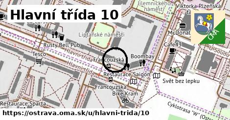 Hlavní třída 10, Ostrava