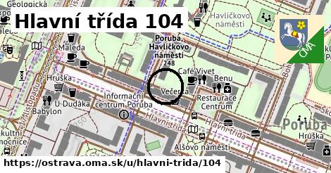 Hlavní třída 104, Ostrava