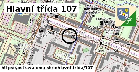 Hlavní třída 107, Ostrava