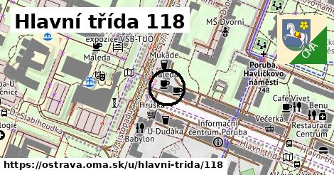 Hlavní třída 118, Ostrava