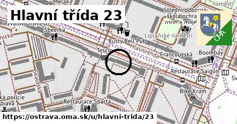 Hlavní třída 23, Ostrava