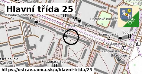 Hlavní třída 25, Ostrava