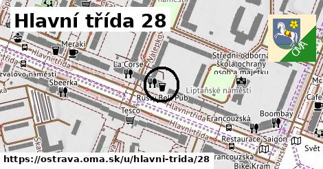 Hlavní třída 28, Ostrava
