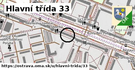 Hlavní třída 33, Ostrava