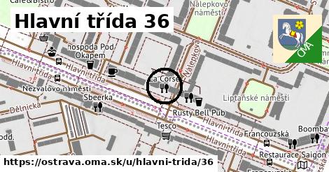 Hlavní třída 36, Ostrava