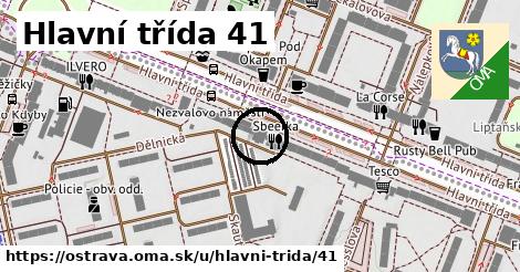 Hlavní třída 41, Ostrava