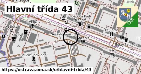 Hlavní třída 43, Ostrava