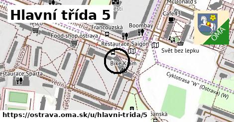 Hlavní třída 5, Ostrava