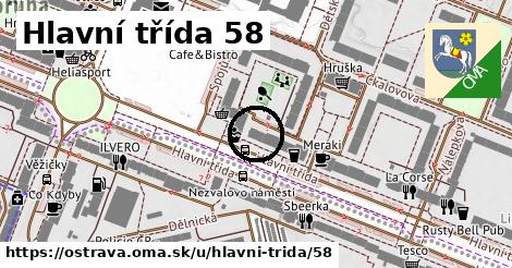 Hlavní třída 58, Ostrava