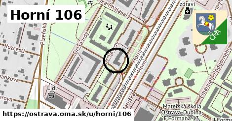 Horní 106, Ostrava