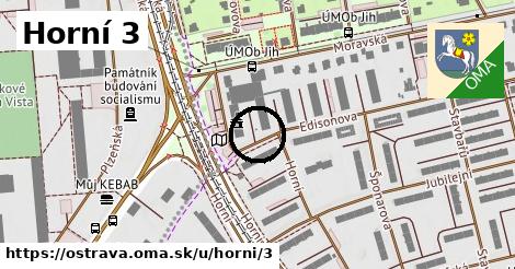 Horní 3, Ostrava