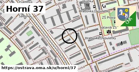 Horní 37, Ostrava