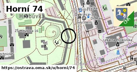 Horní 74, Ostrava