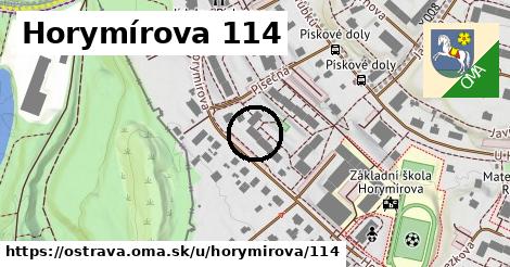 Horymírova 114, Ostrava