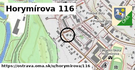 Horymírova 116, Ostrava
