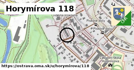 Horymírova 118, Ostrava