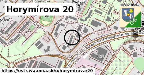 Horymírova 20, Ostrava