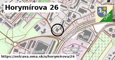 Horymírova 26, Ostrava