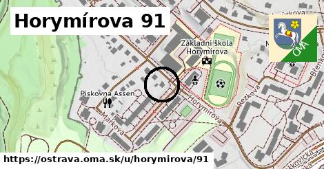 Horymírova 91, Ostrava