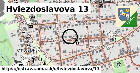 Hviezdoslavova 13, Ostrava