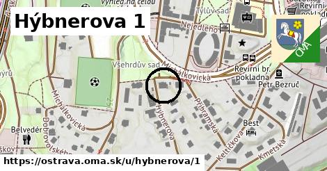 Hýbnerova 1, Ostrava