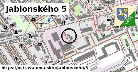 Jablonského 5, Ostrava