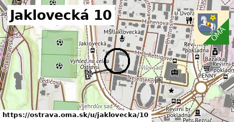 Jaklovecká 10, Ostrava