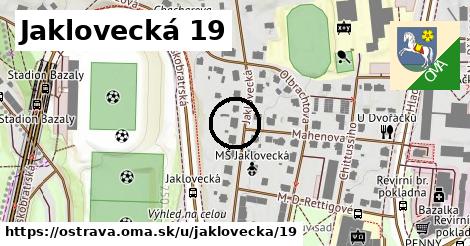 Jaklovecká 19, Ostrava
