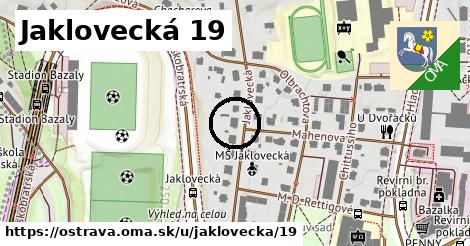 Jaklovecká 19, Ostrava