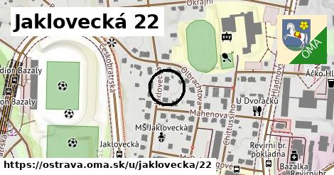 Jaklovecká 22, Ostrava