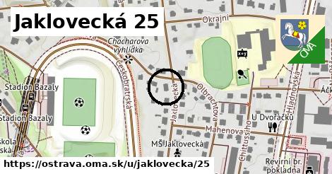 Jaklovecká 25, Ostrava