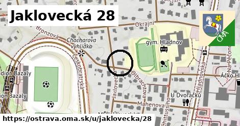 Jaklovecká 28, Ostrava