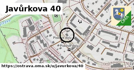 Javůrkova 40, Ostrava