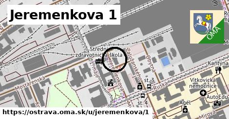 Jeremenkova 1, Ostrava
