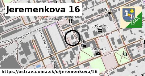 Jeremenkova 16, Ostrava