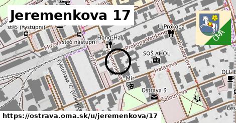 Jeremenkova 17, Ostrava