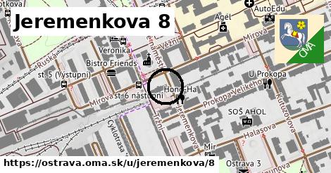 Jeremenkova 8, Ostrava