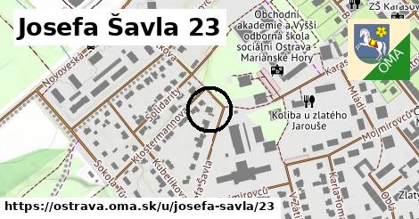 Josefa Šavla 23, Ostrava