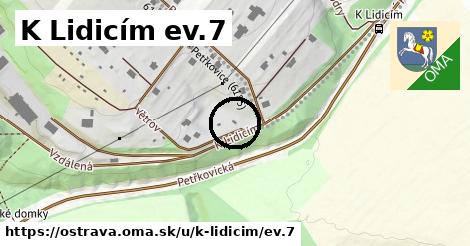 K Lidicím ev.7, Ostrava
