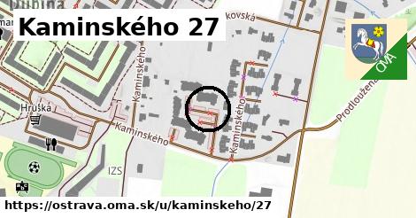 Kaminského 27, Ostrava