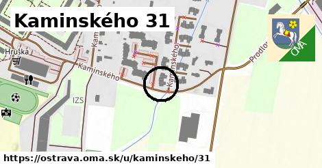 Kaminského 31, Ostrava