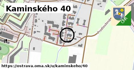 Kaminského 40, Ostrava