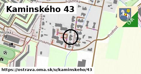 Kaminského 43, Ostrava