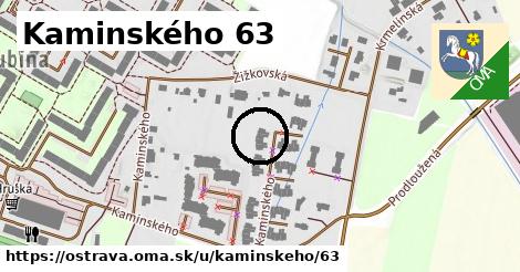 Kaminského 63, Ostrava