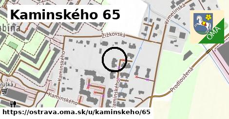 Kaminského 65, Ostrava