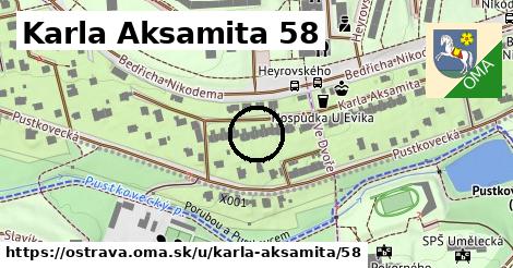 Karla Aksamita 58, Ostrava